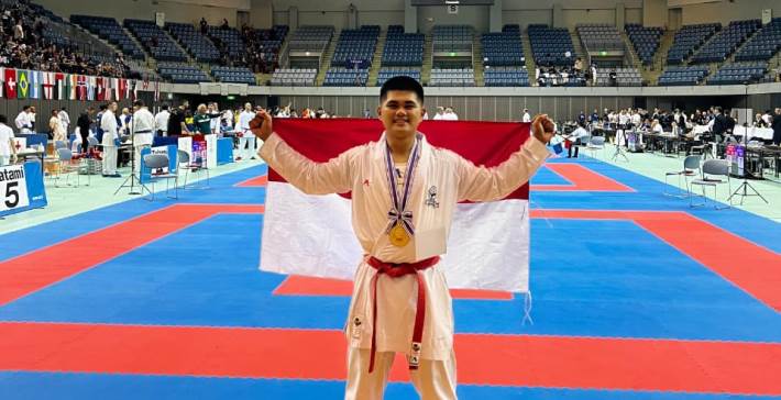 "Prestasi Gemilang, Atlet Karate Asal Palopo Juara di Ajang Bergengsi Jepang"