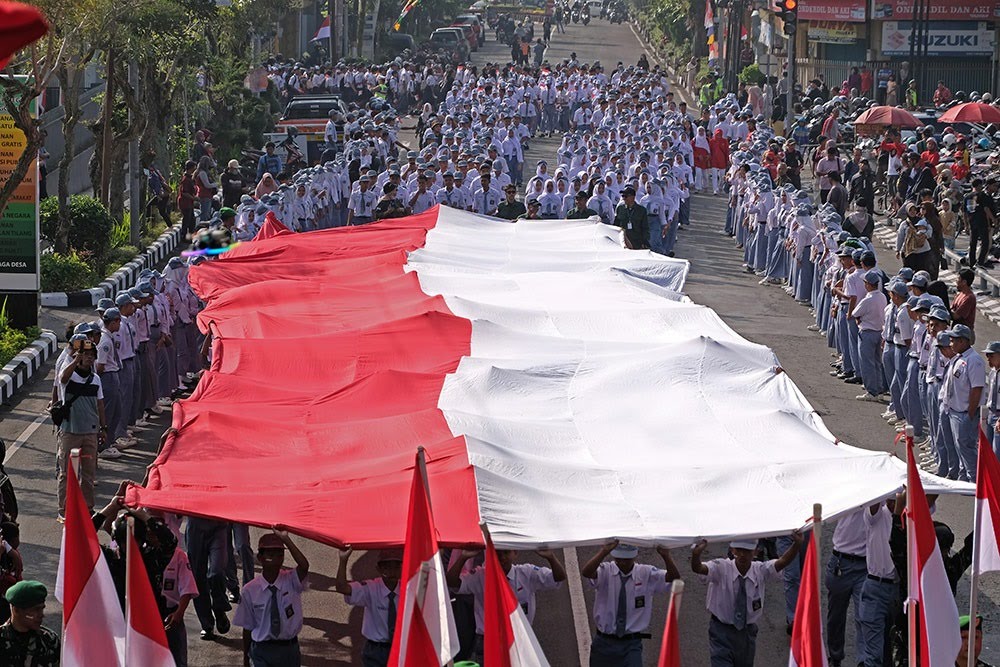 "Bendera Merah Putih Terpanjang Akan Hiasi Masamba di 17 Agustus 2025"