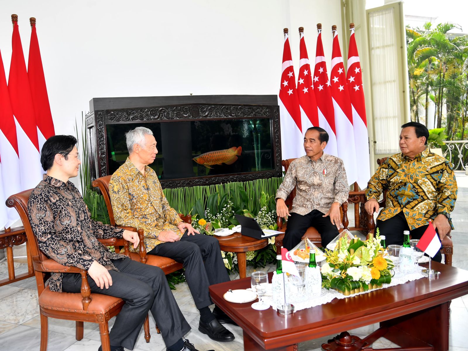 Momen Pengenalan Calon Pemimpin Baru Indonesia dan Singapura di Bogor