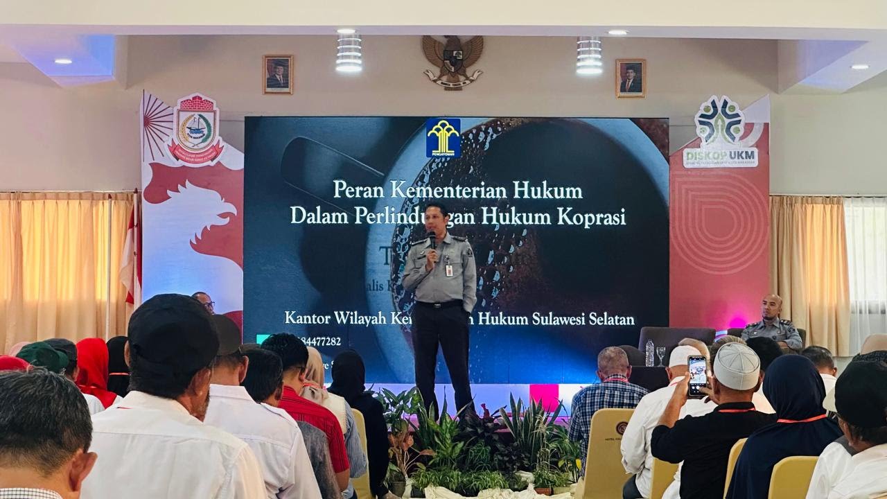 "Kanwil Kemenkum Sulsel Dukung Penguatan Koperasi Merah Putih di Makassar Melalui Retreat Hukum dan Kekayaan Intelektual"