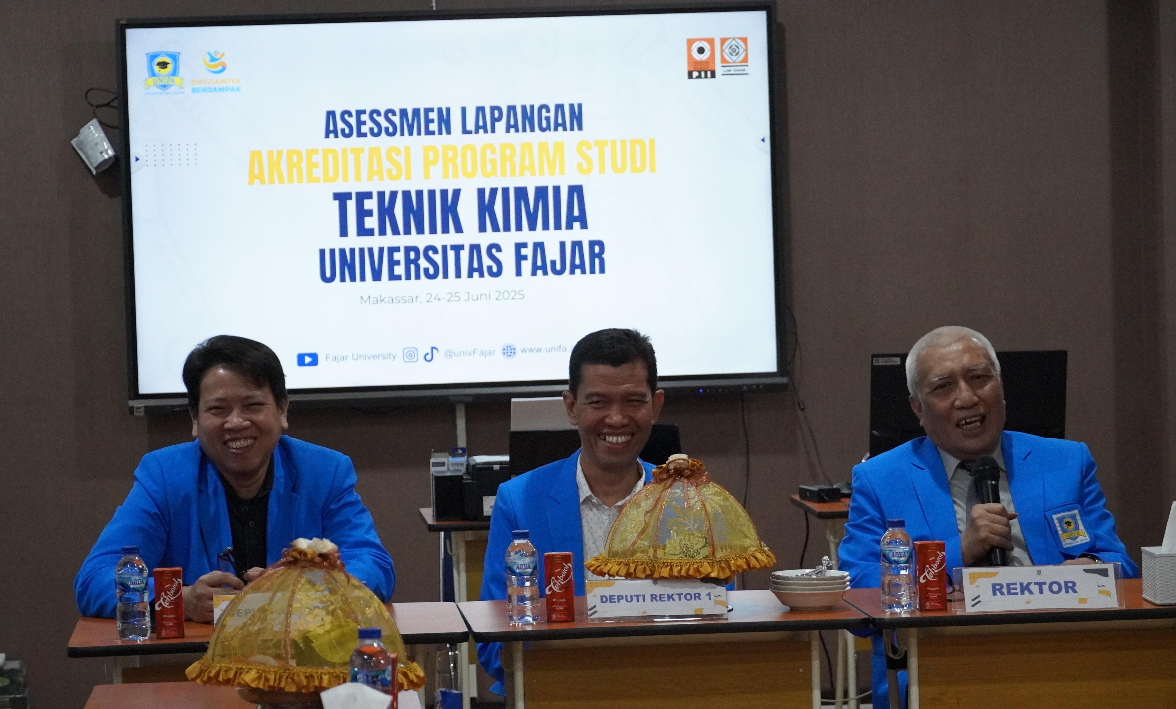 Program Studi Teknik Kimia UNIFA jalani Asessmen Lapangan Akreditasi LAMTEK 