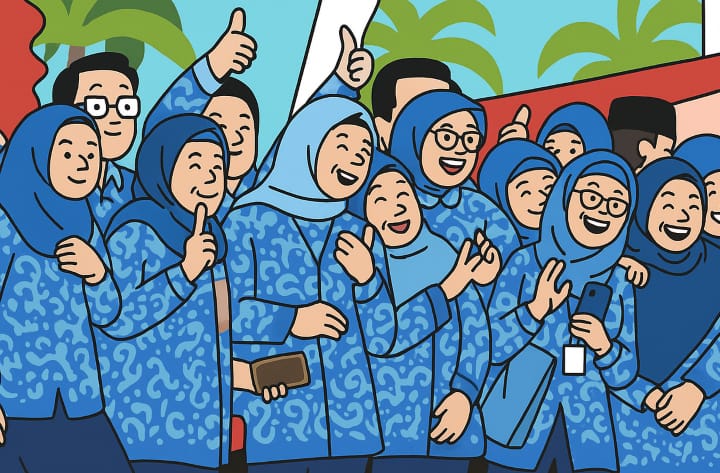 Pengabdian Terbayar : 4.862 Honorer Maros Langsung Diangkat Jadi PPPK Paruh Waktu